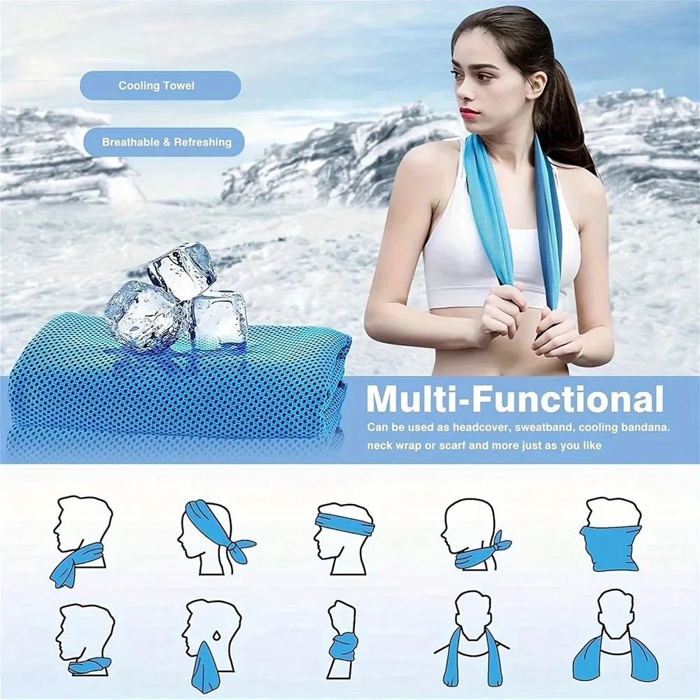 Microfiber Cooling Sports Towel 18