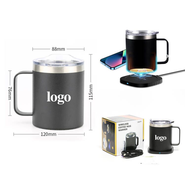 12Oz Mug With Wireless Warmer/Phone Charger 2