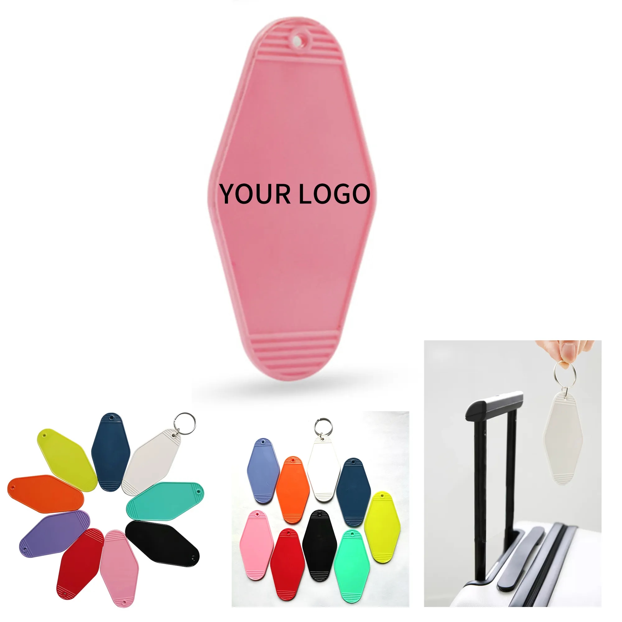 Durable ABS Motel Style Key Tag 10