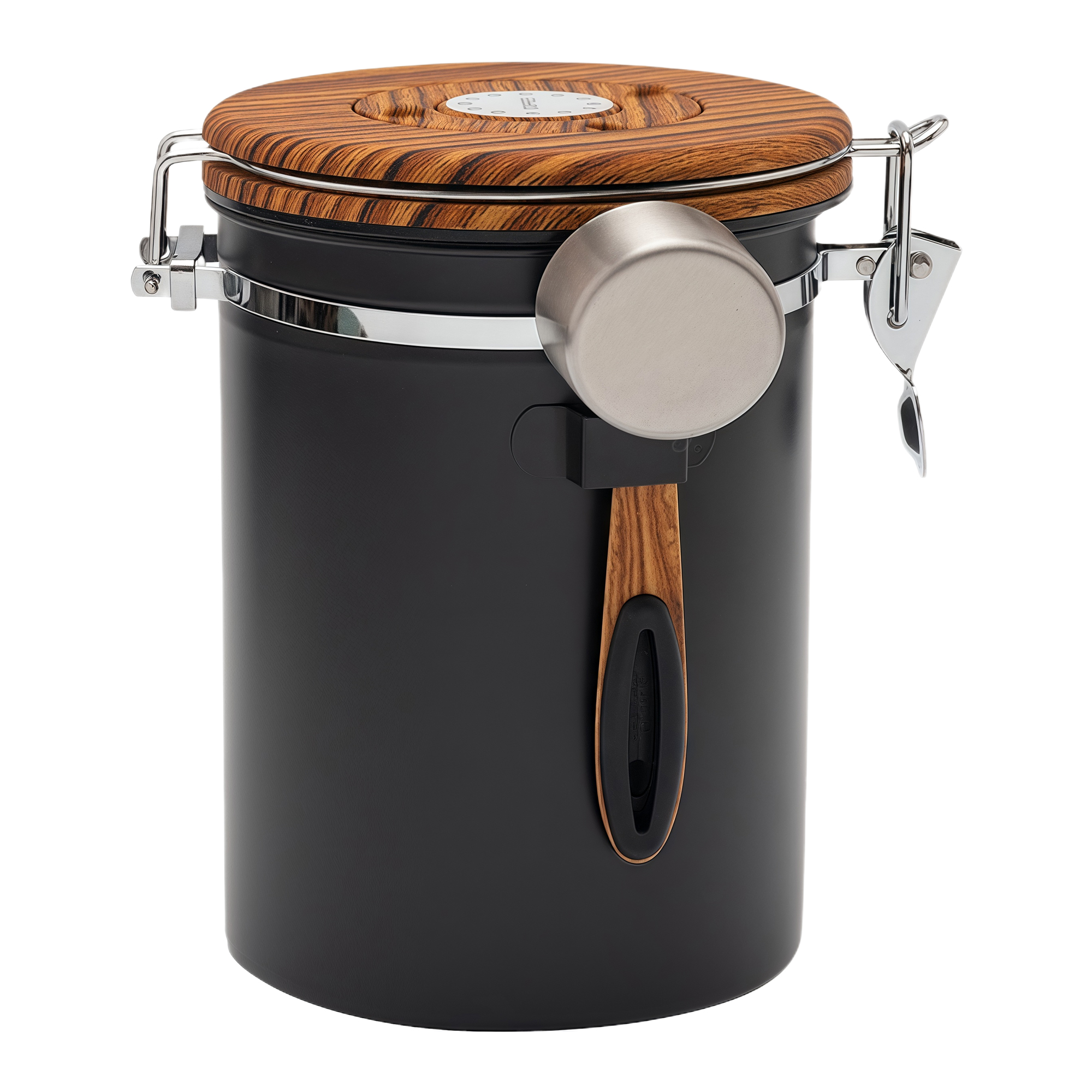 1.8L Stainless Steel Coffee Bean Storage Canister with Date Tracker 5