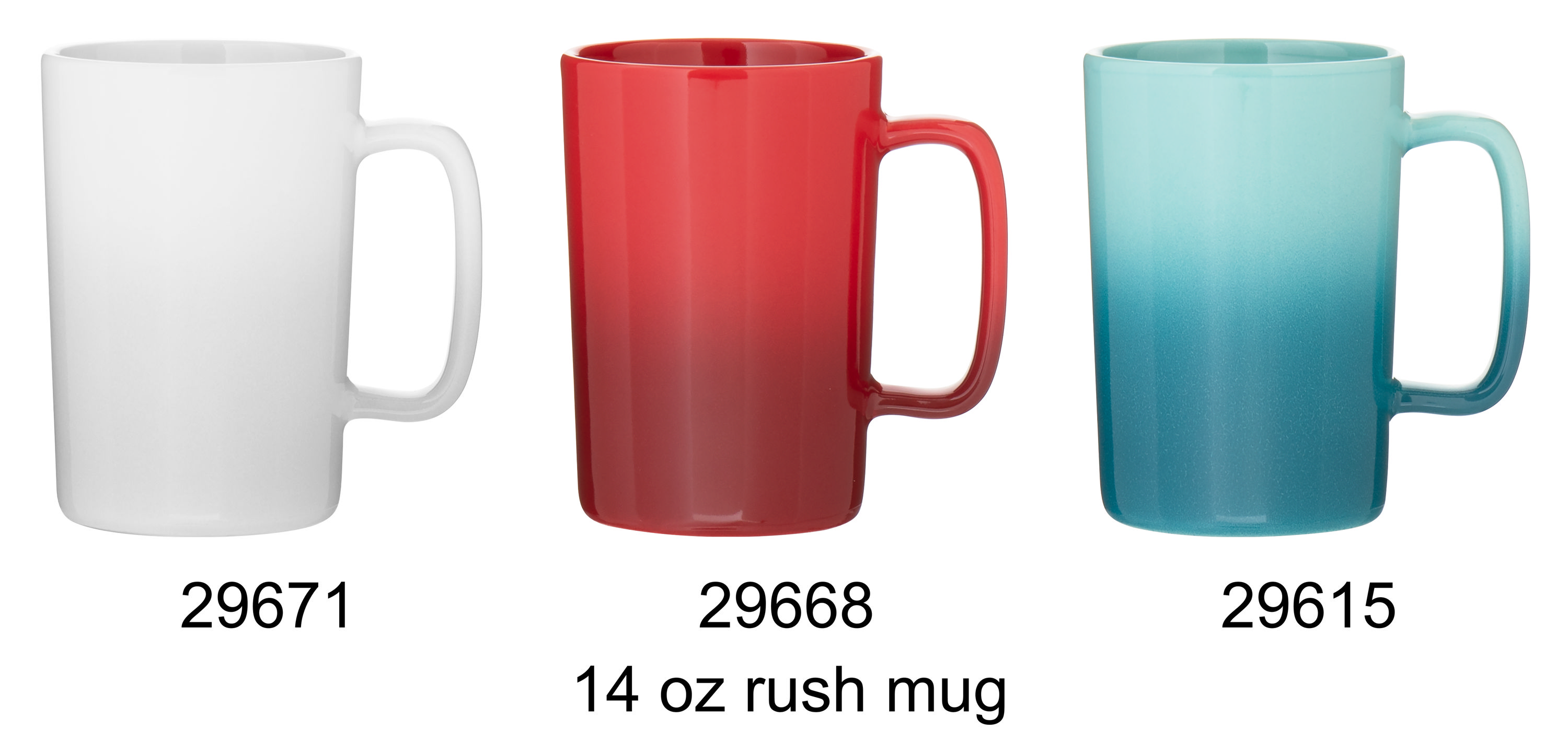 14 oz rush mug