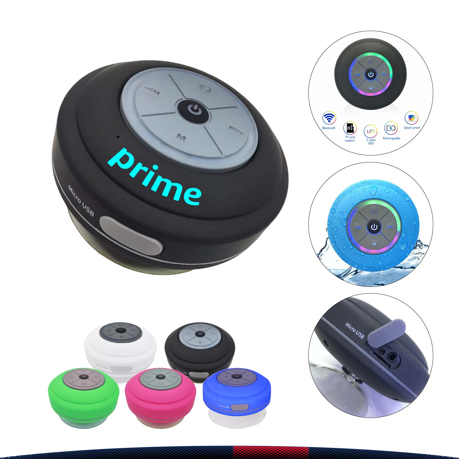 Shower Bluetooth Speaker 3