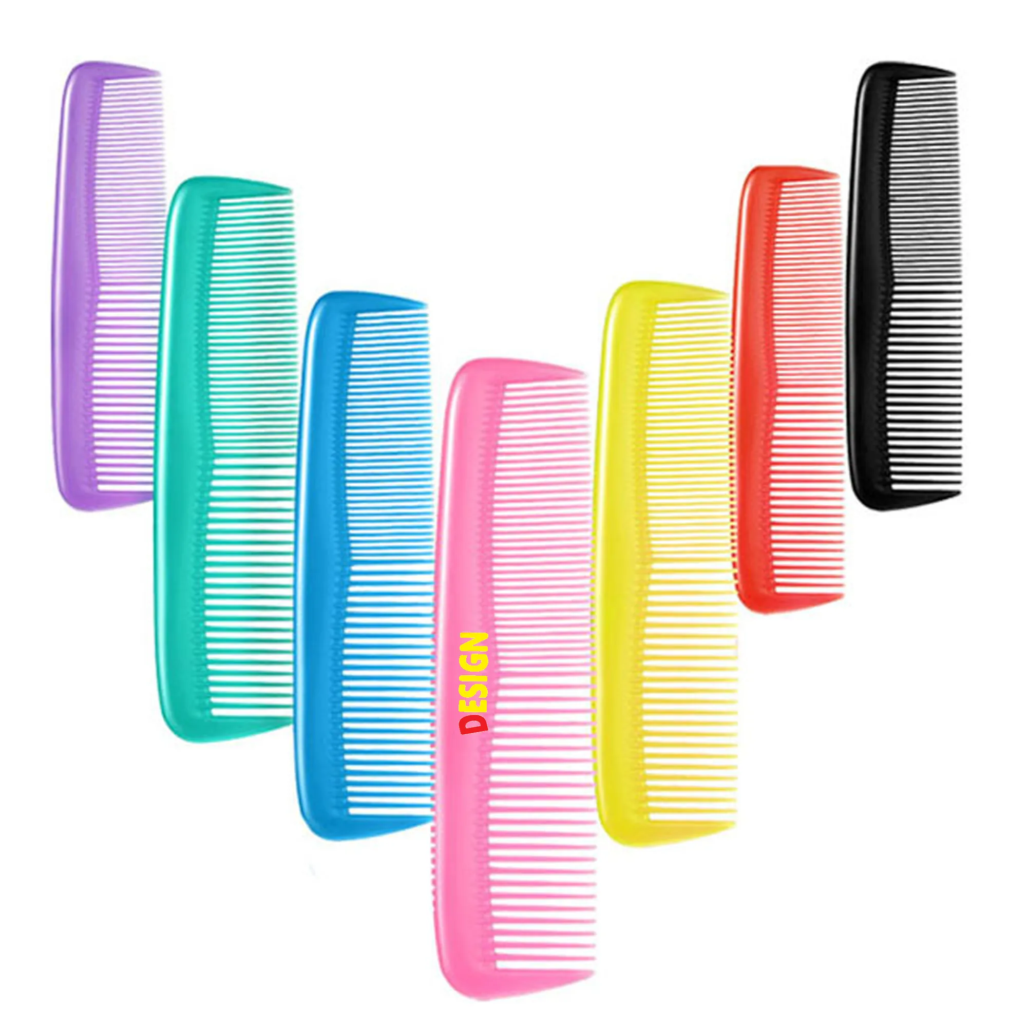 Colorful Hair Combs For Kids Women Men Fine Dressing 2