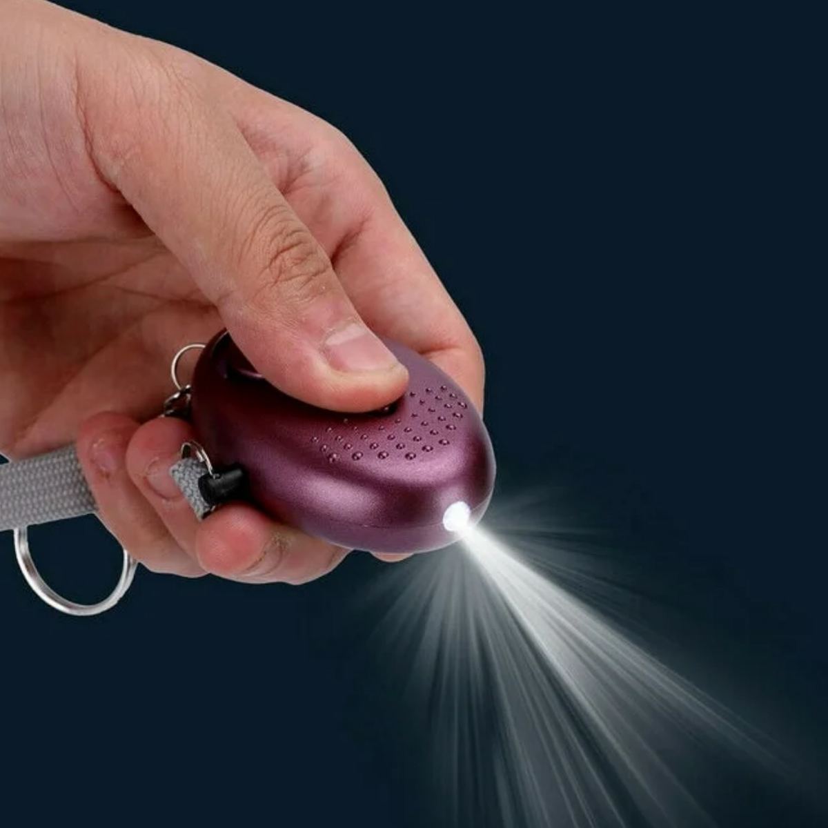 Personal Safety Alarm Keychain W/ Loud Siren and LED Light 6