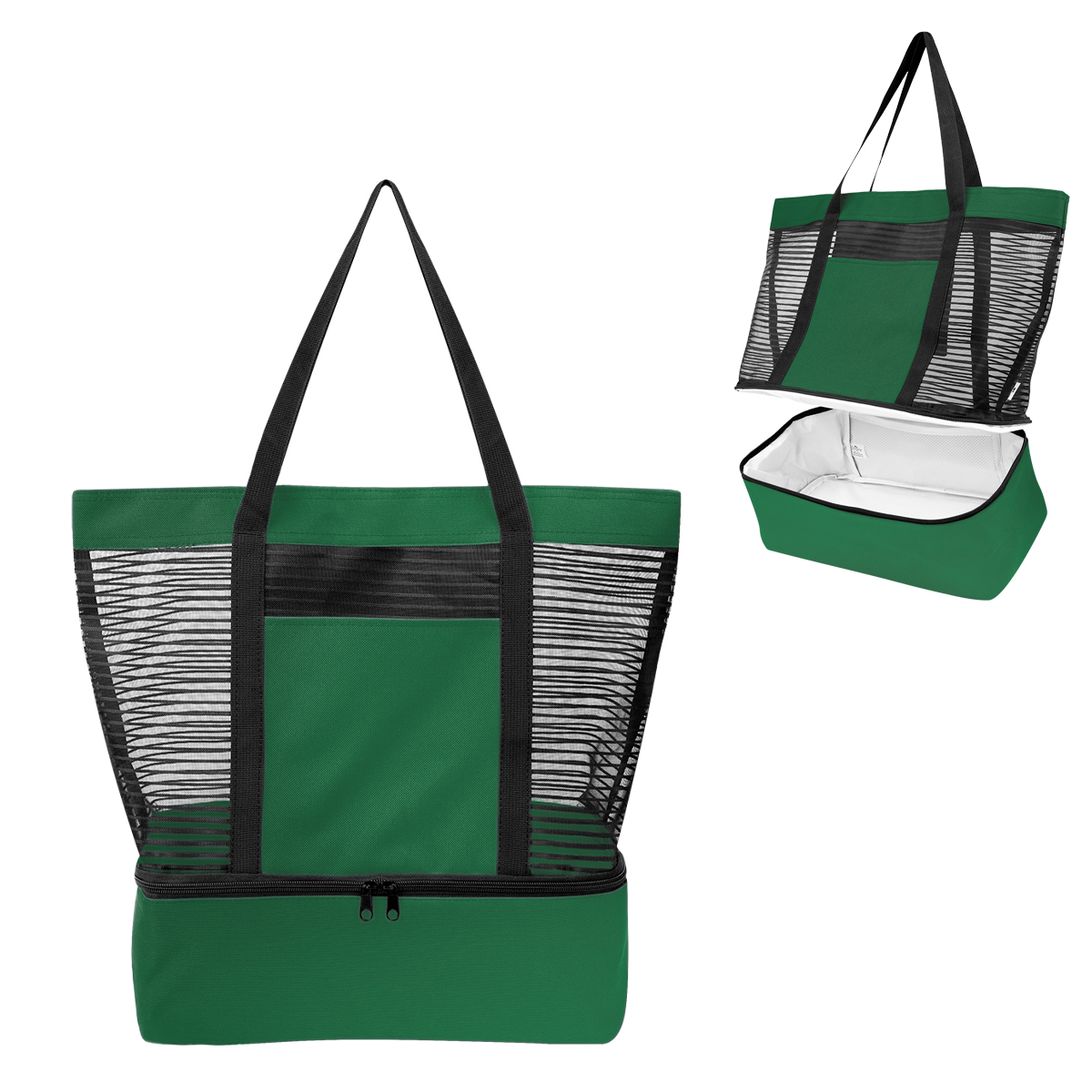 Marley rPET Mesh Tote Bag With Cooler 8