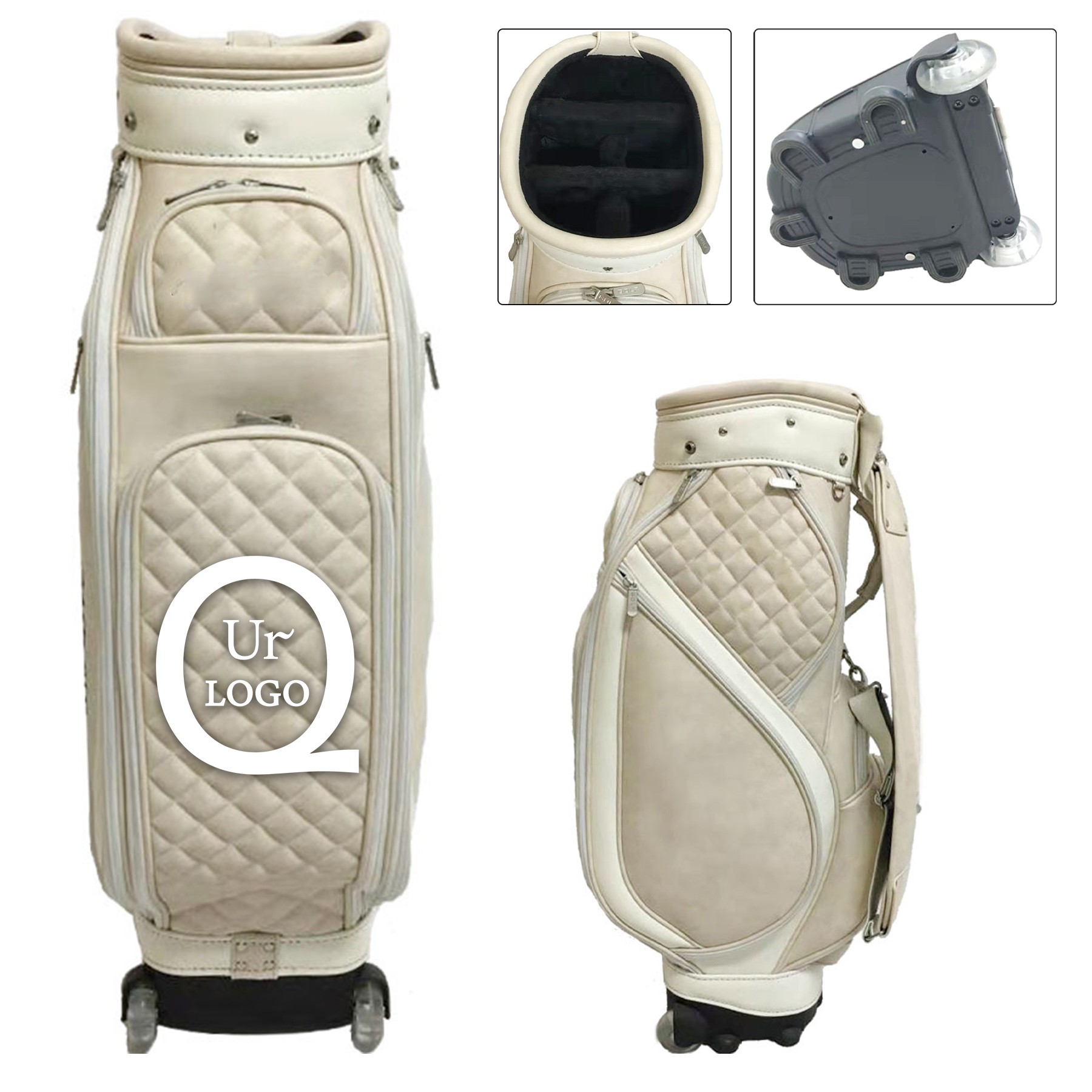 12.99X9.44X35.03 Inch Polyester Golf Bag