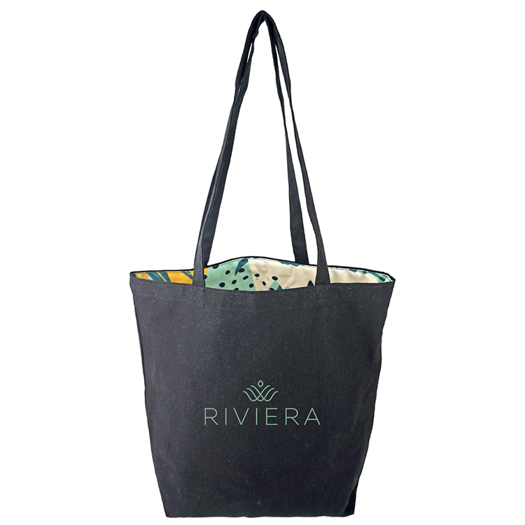 Reversible Colored Cotton Tote 3