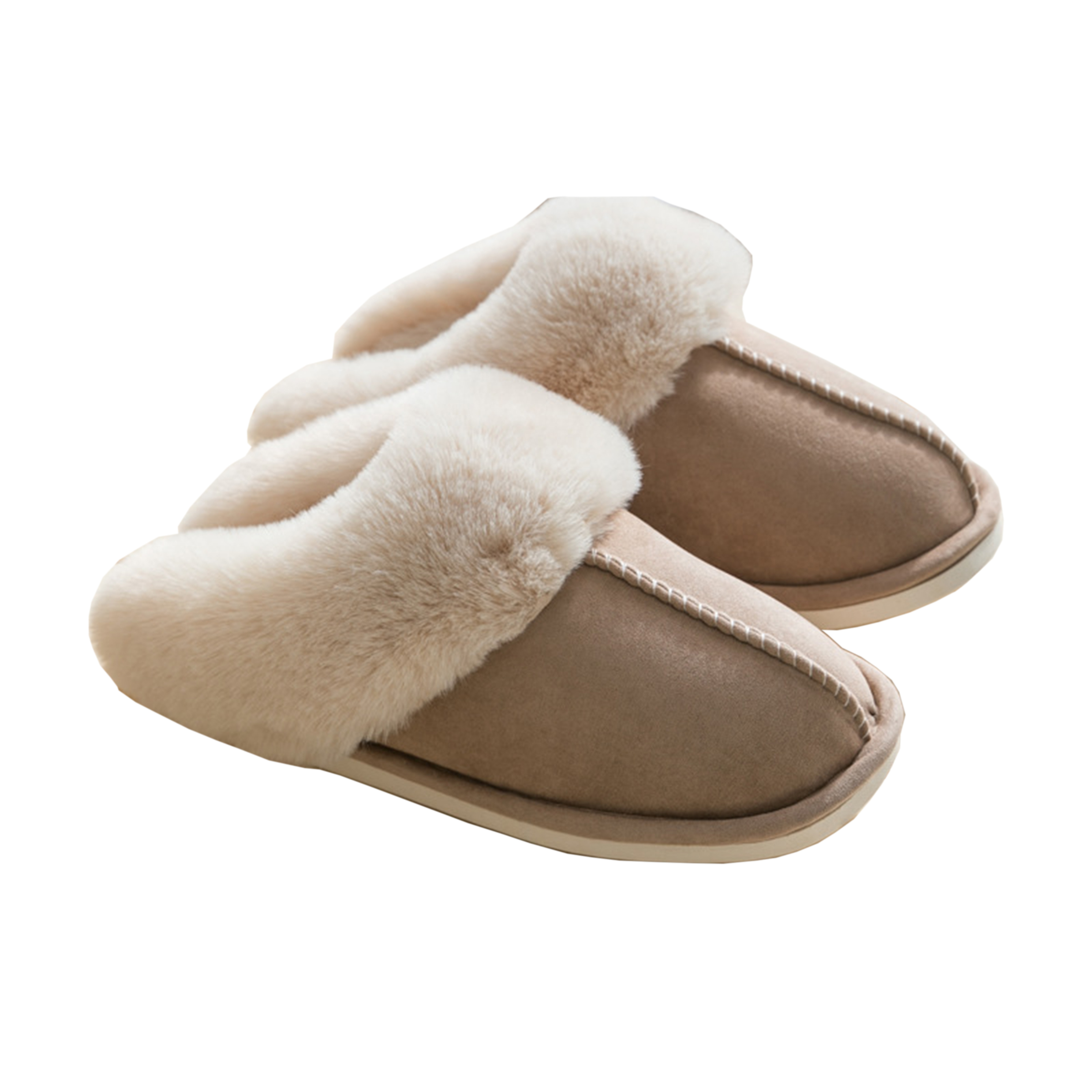 Suede Indoor And Outdoor Warm Slippers 3