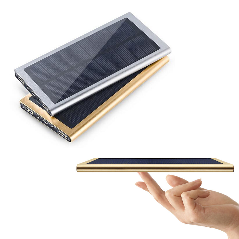 10000mah Solar Panel Power Bank 1