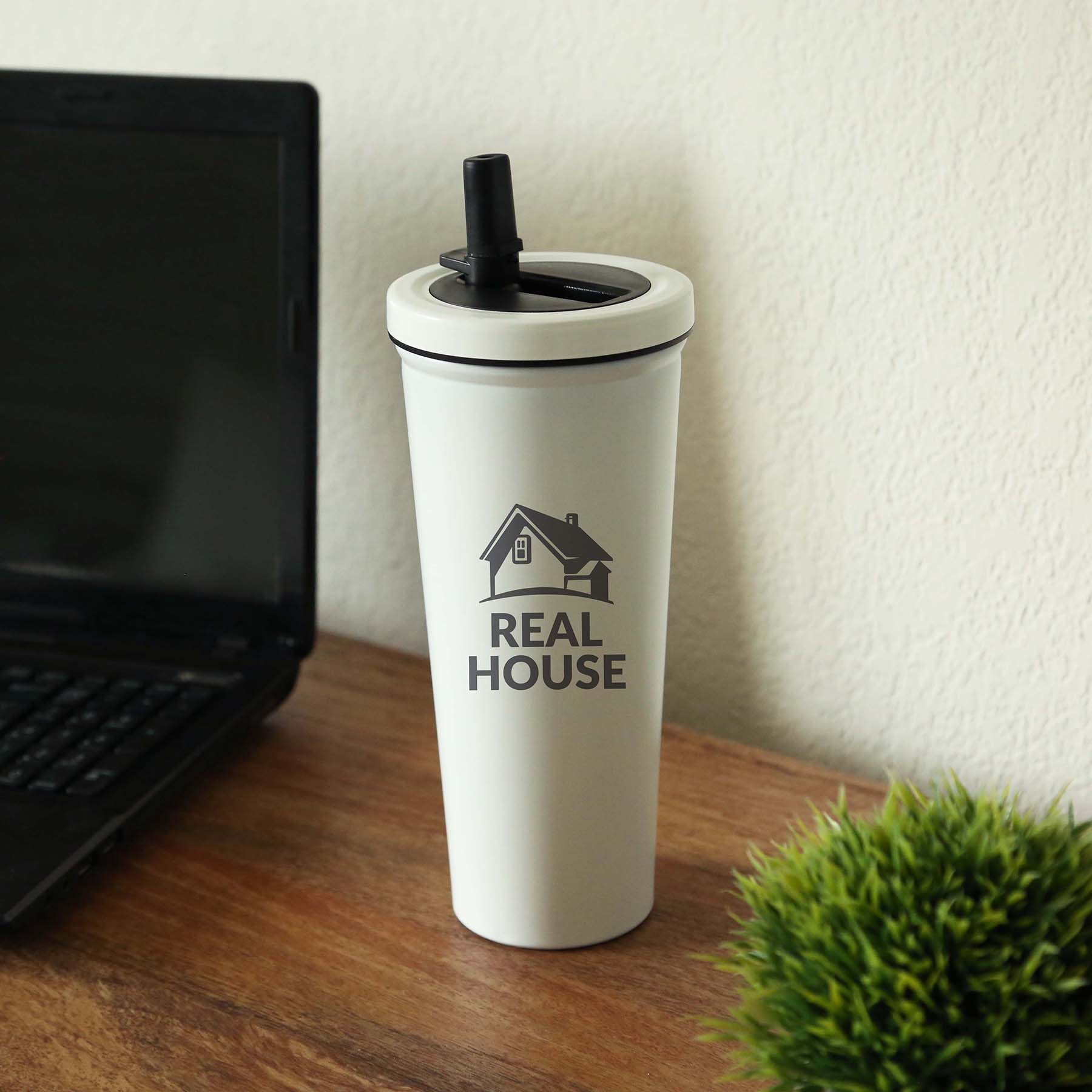 Kemble Stainless Steel Straw Tumbler 750 Ml. (25 Fl. Oz.) 8