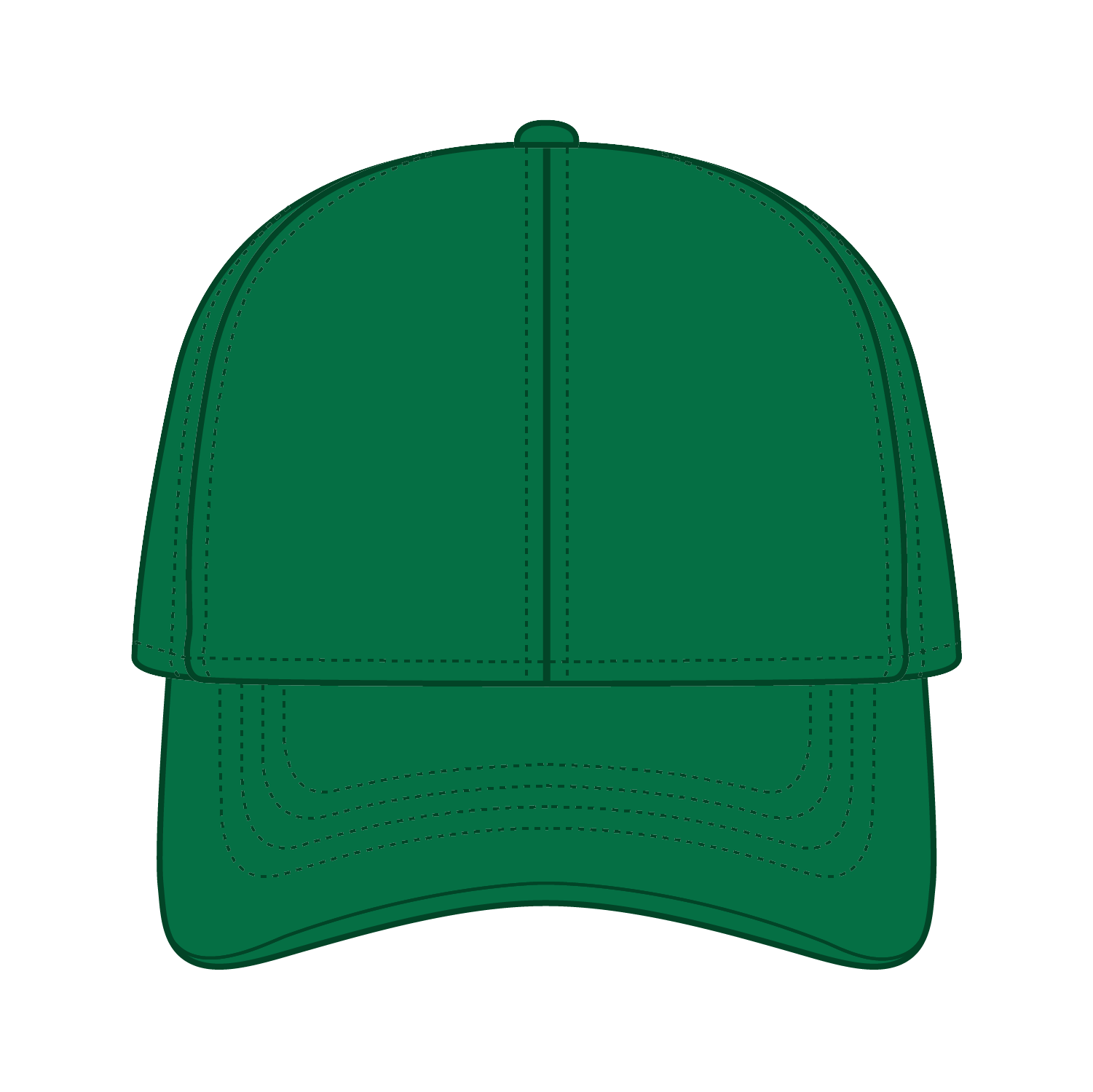 OTTO CAP® 4 Panel Ponytail Cap 11