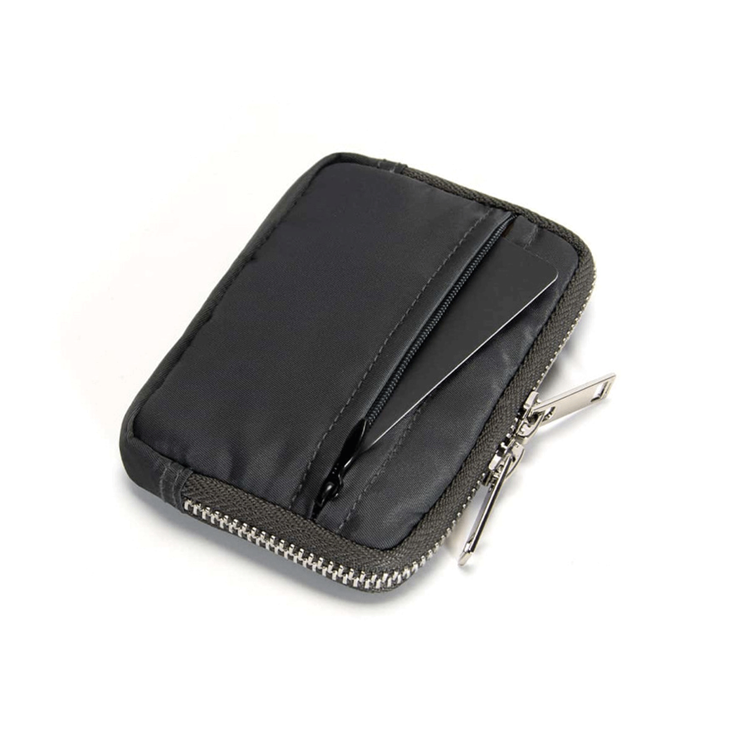Mini Women Men Wallets Waterproof Nylon Belt Bag Coin Purse 8