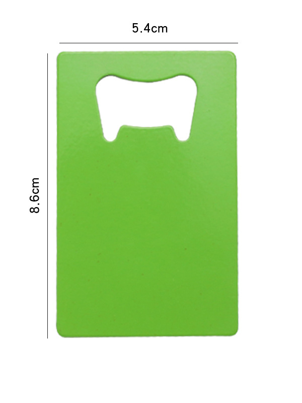 Rectangle Credit Card Size Bottle Opener 4