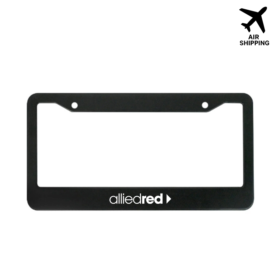 ABS Plastic License Plate Frame - Custom Shape Available 1