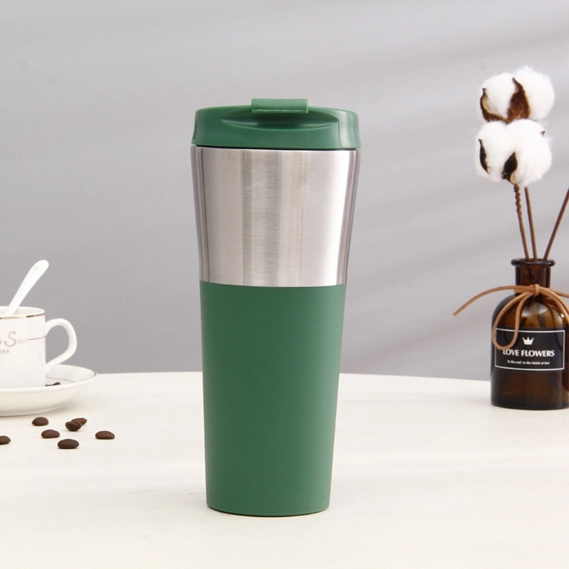 Custom 17 oz Stainless Steel Travel Coffee Mug With Lid 7
