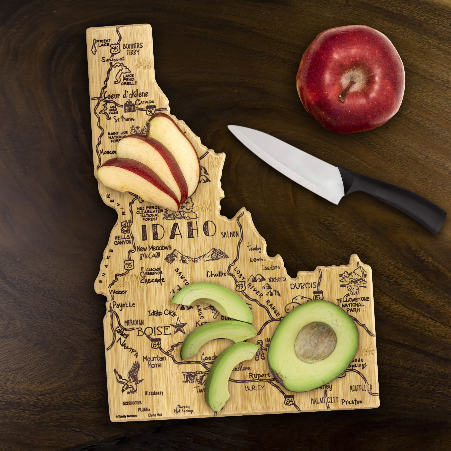 Destination Idaho Cutting & Serving Board 3
