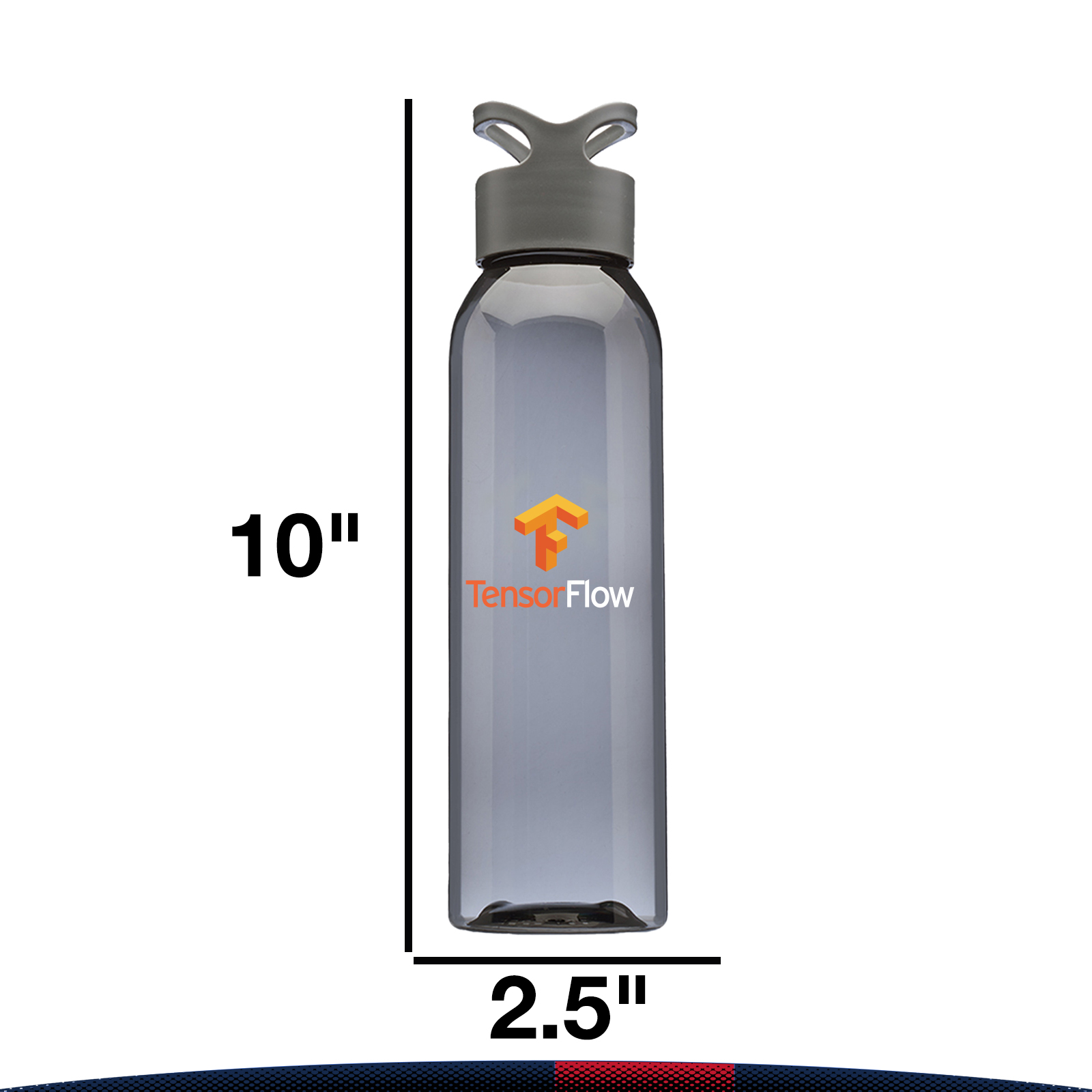 Nidlce Plastic Water Bottle - 22 OZ. 6