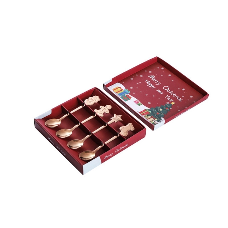 Christmas Stainless Steel Coffee Spoons Set 1