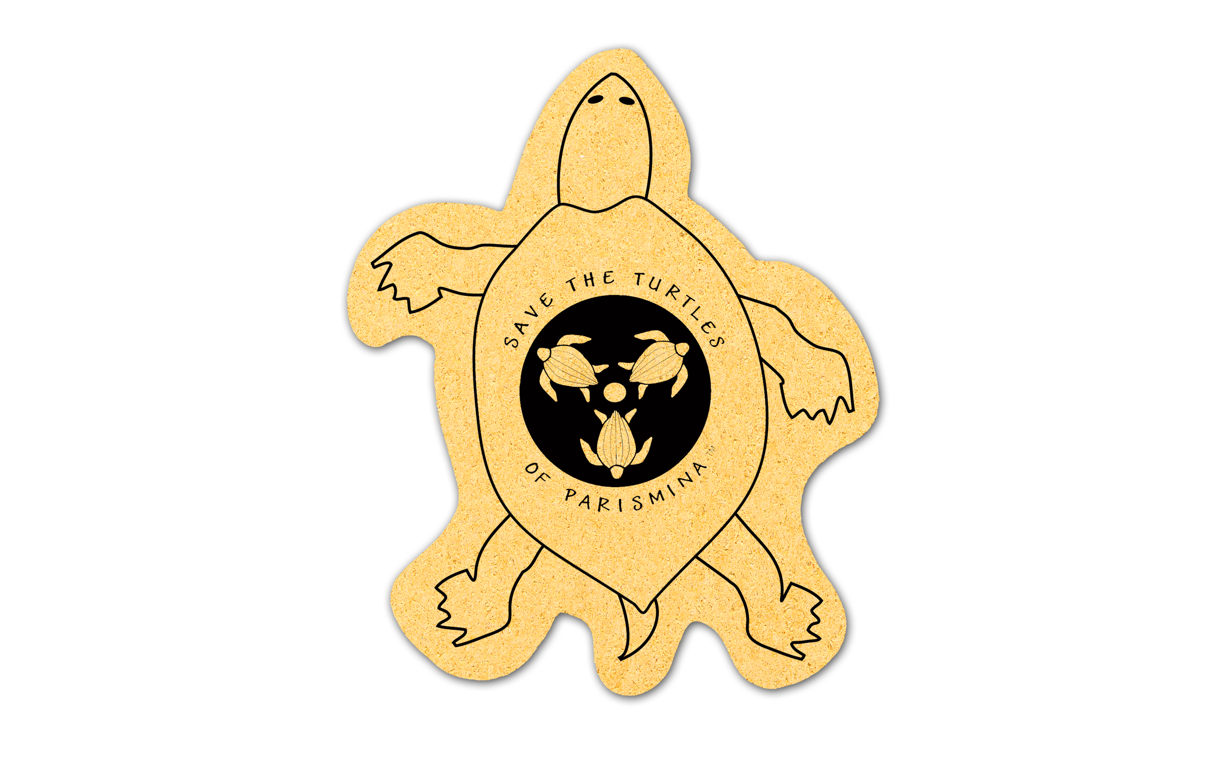 Turtle Compressed Sponge 10