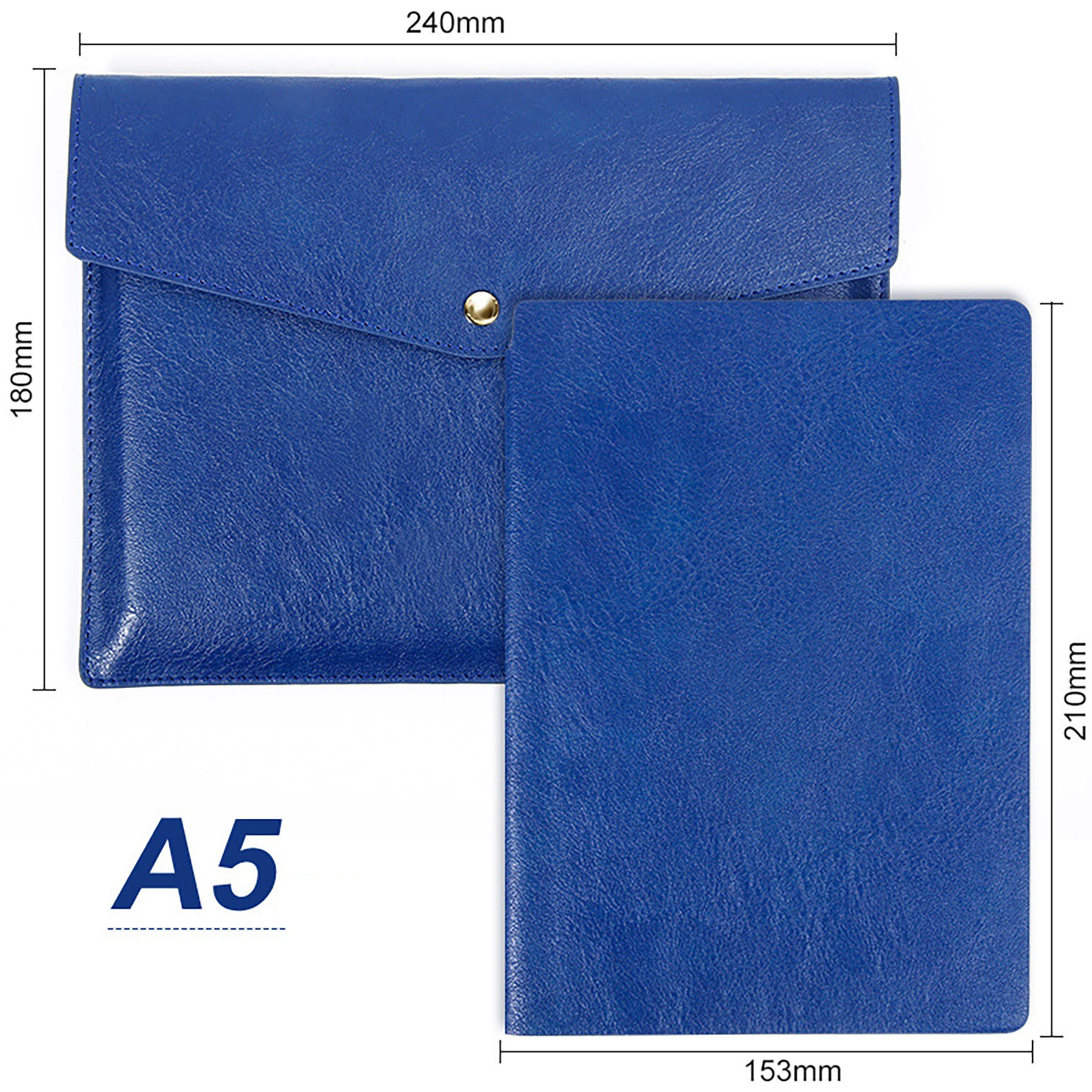 A5 Leather Journal Notebook 4