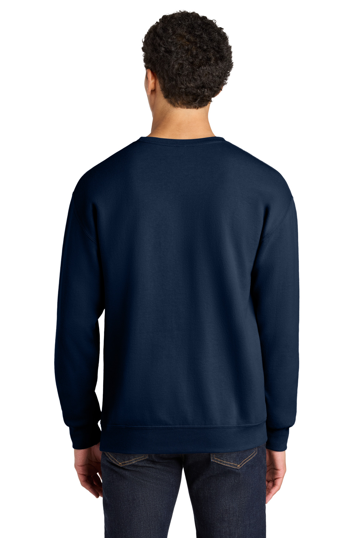 Jerzees Ultimate Unisex CVC Ring Spun Crewneck Sweatshirt IC48M 54