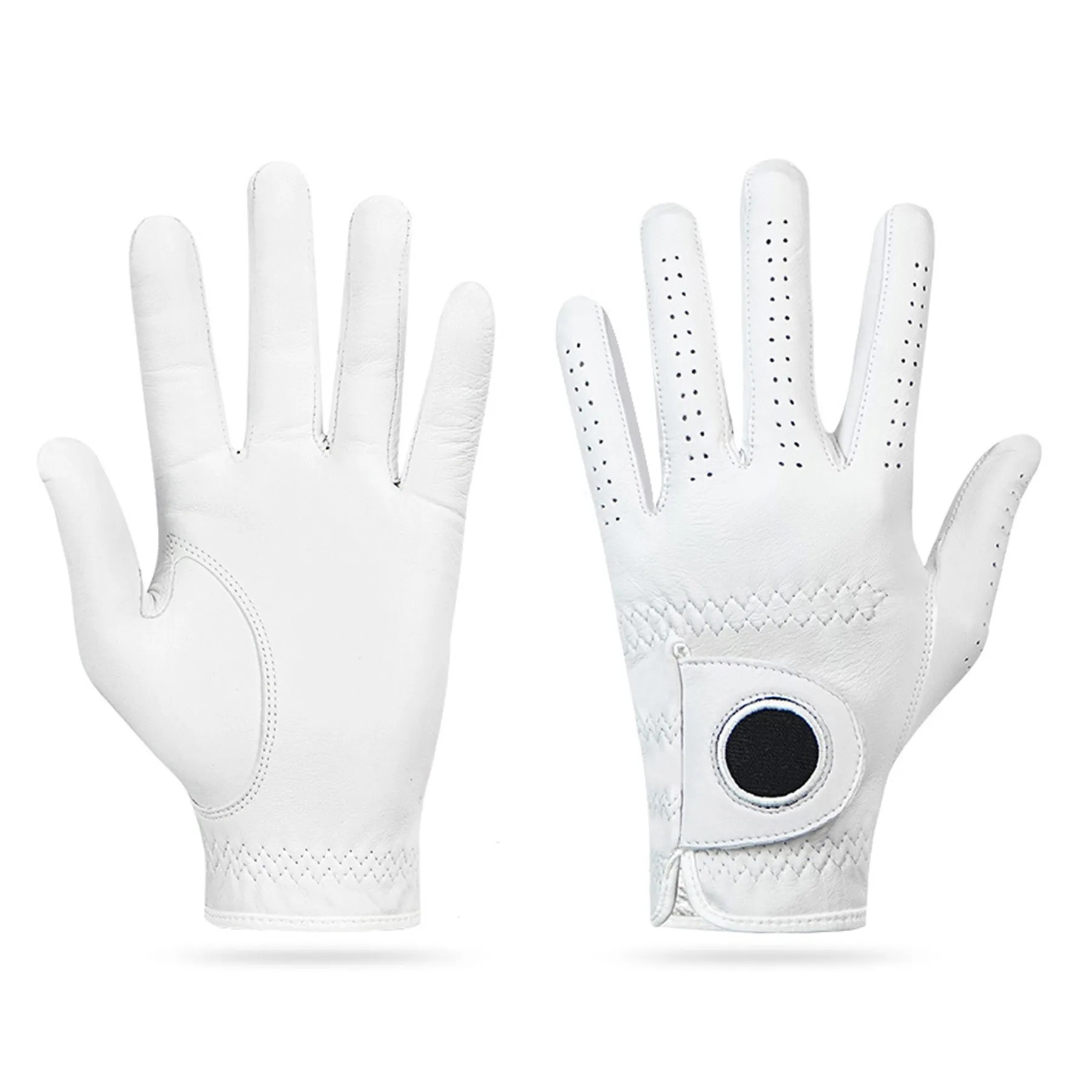 Men'S Single Lambskin Soft Golf Glove 2