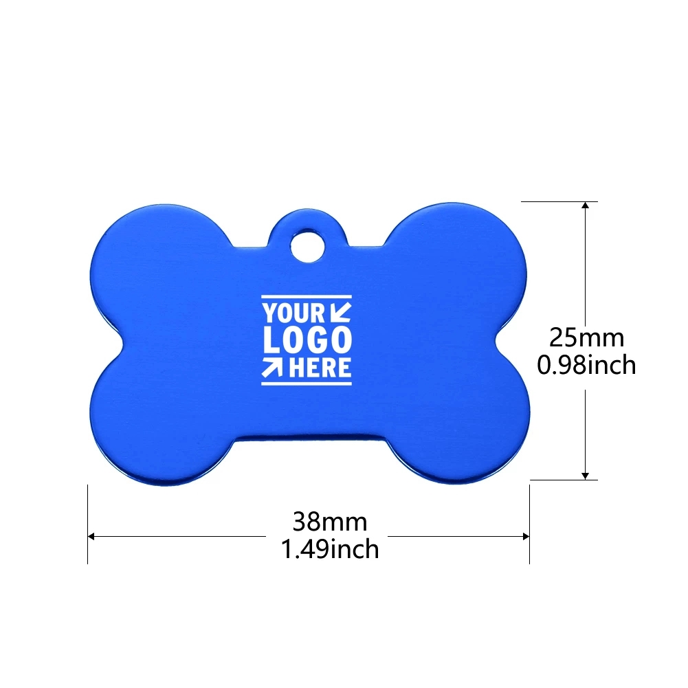 Bone Shape Pet Id Tag 2