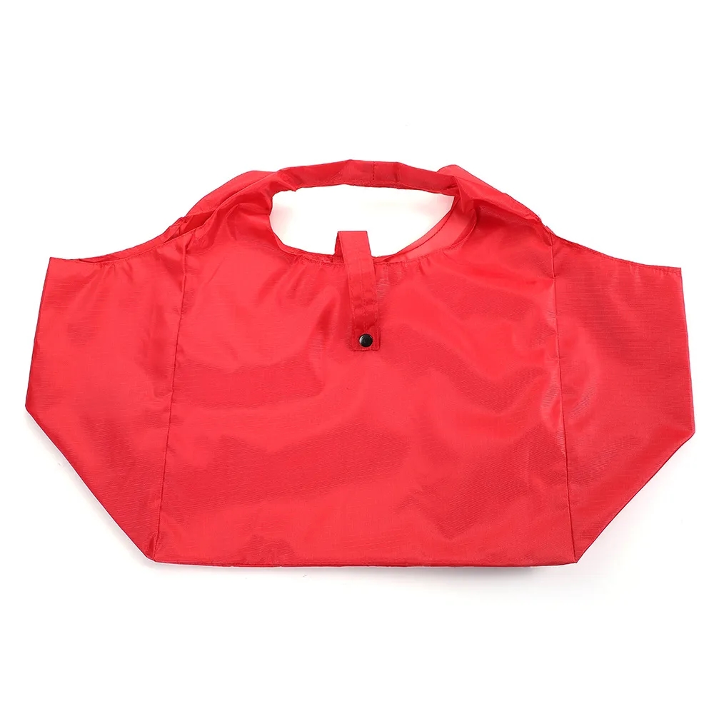 Customized portable folding shopping bag, custom tote bag with logo imprint 2