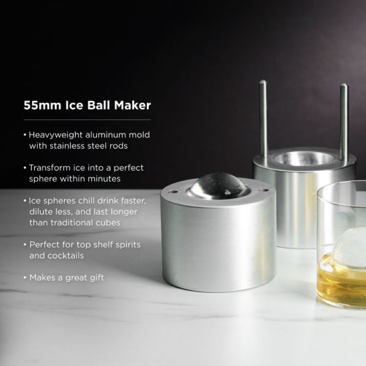 Viski® 55mm Ice Ball Maker 3