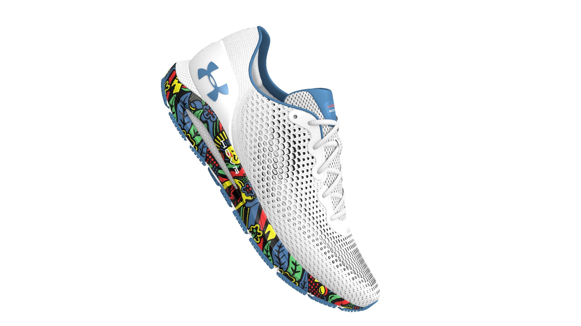 Men's UA HOVR Sonic 4 Run Weird Running Shoes 3