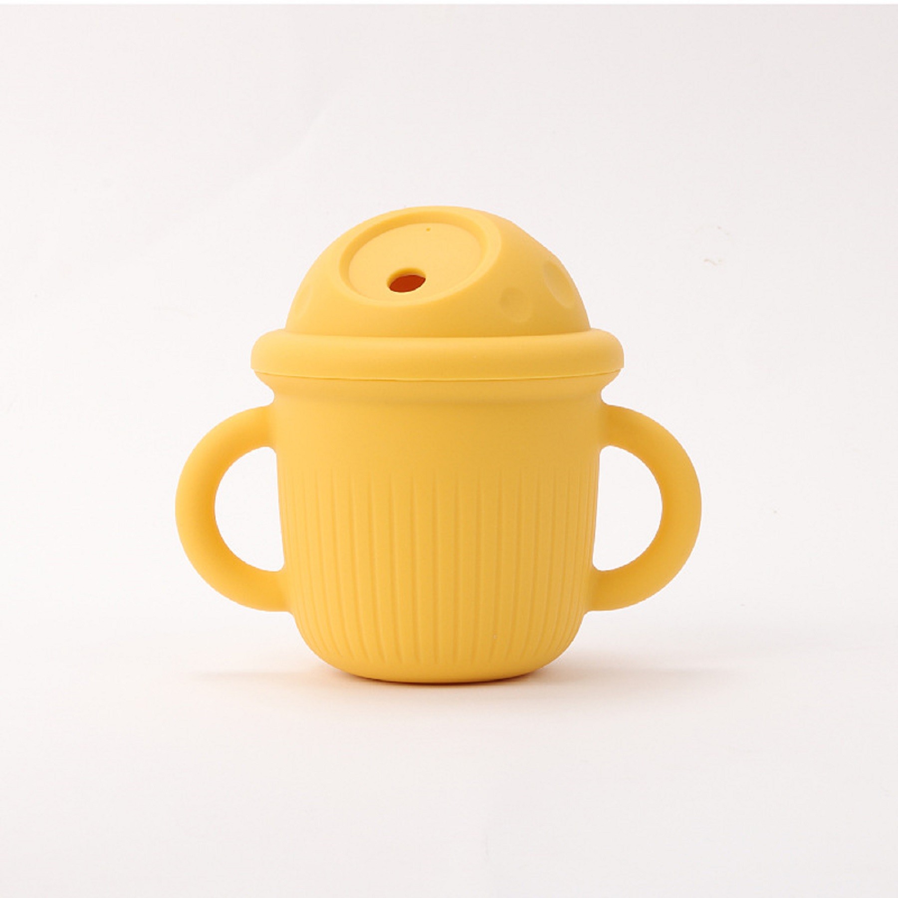 Toddler Silicone Training Cup With Straw 6