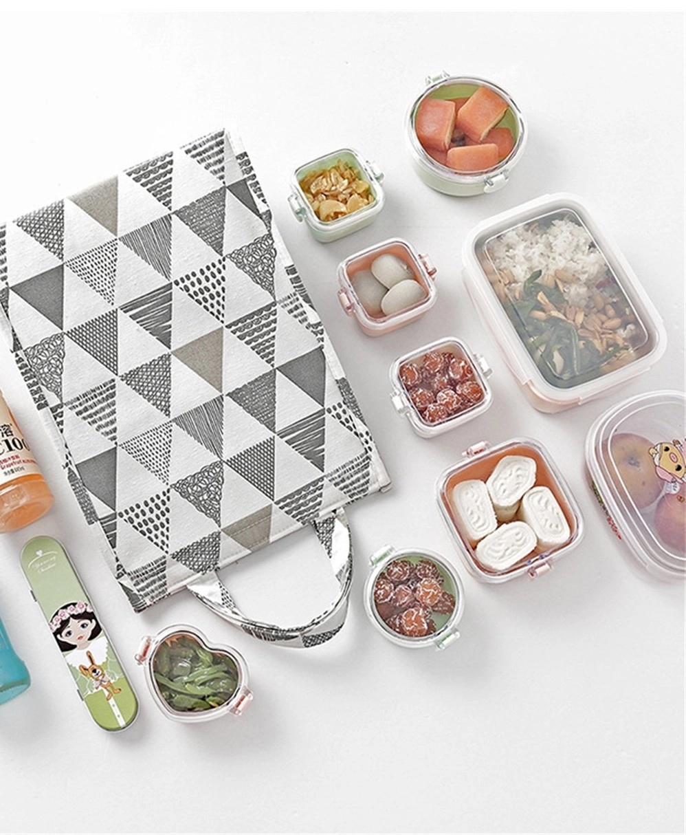 Insulated Lunch Bag Tote Handbag 4