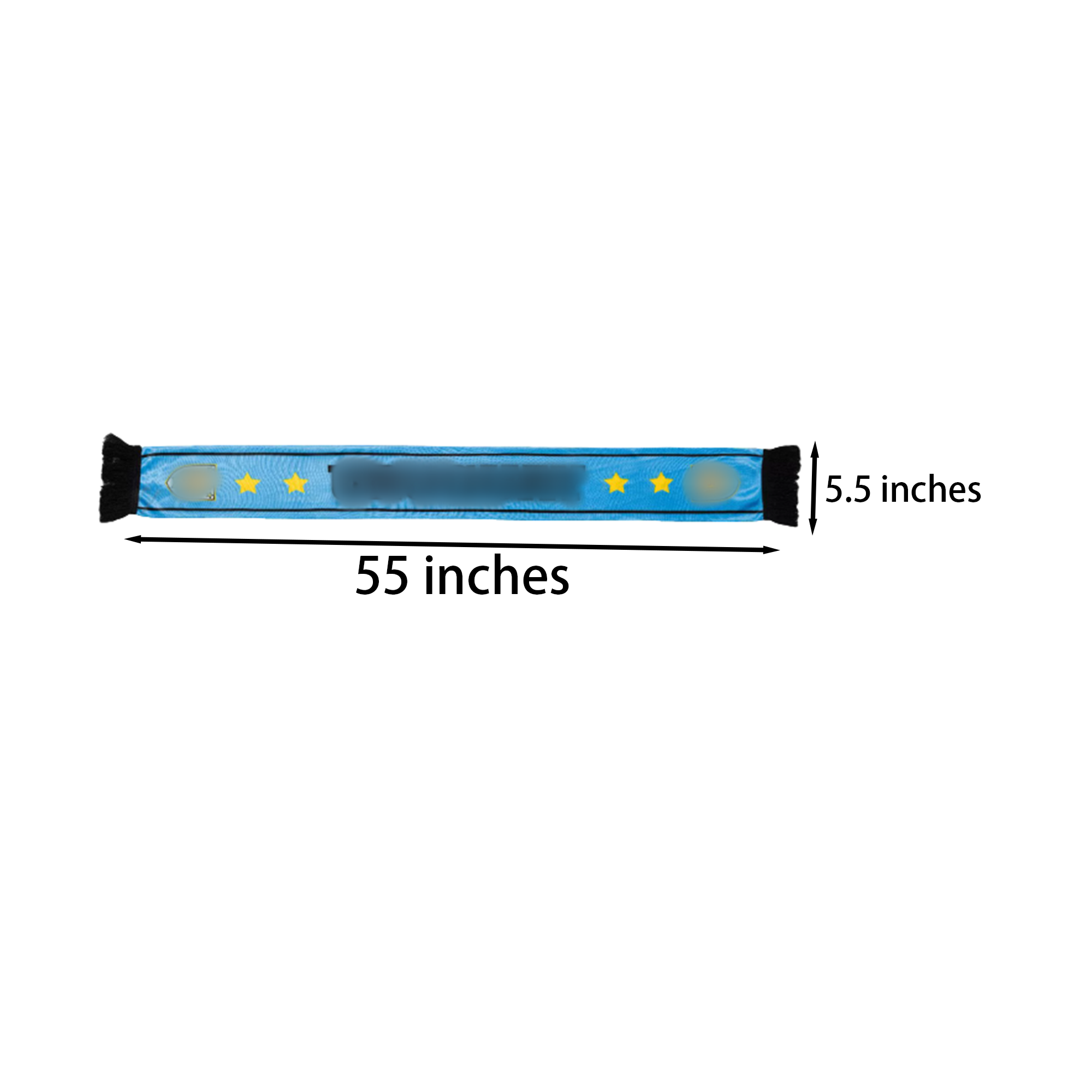 Stadium Scarf With Fringe MOQ50 3