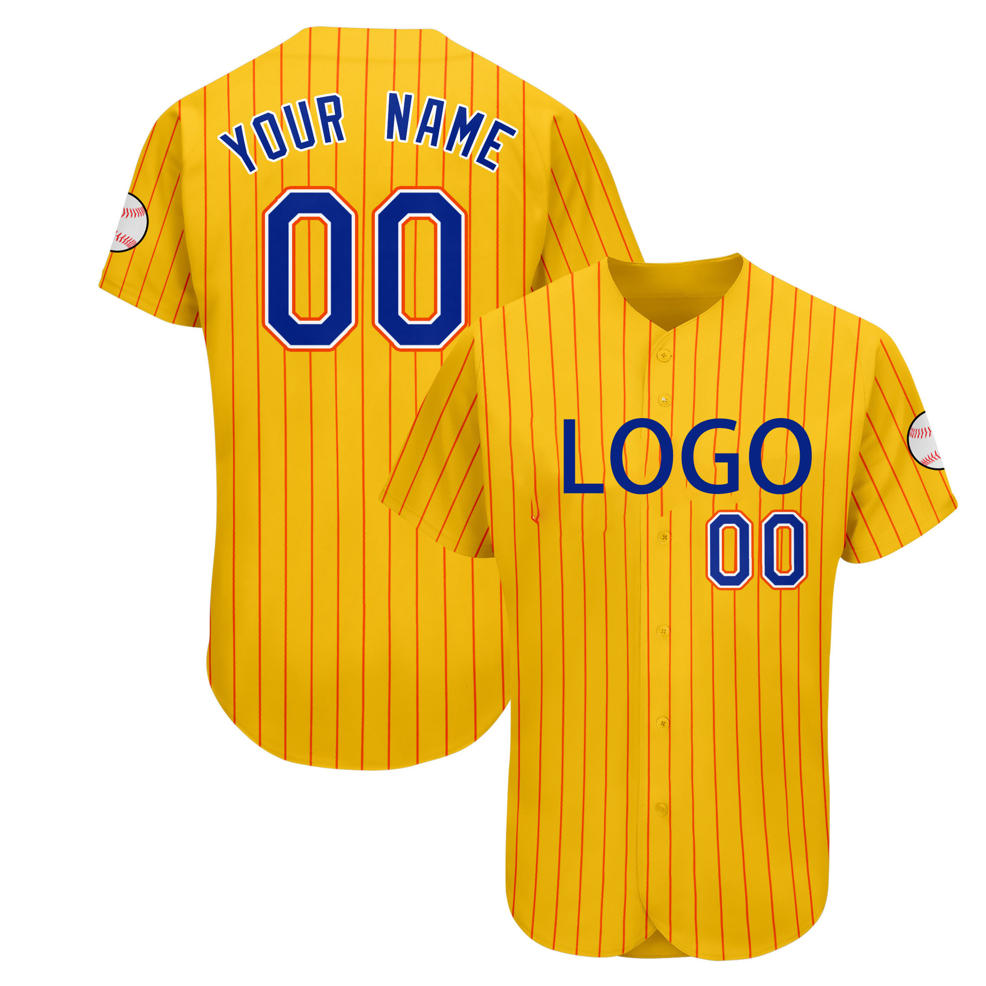 Custom Baseball Jerseys MOQ 50pcs 1