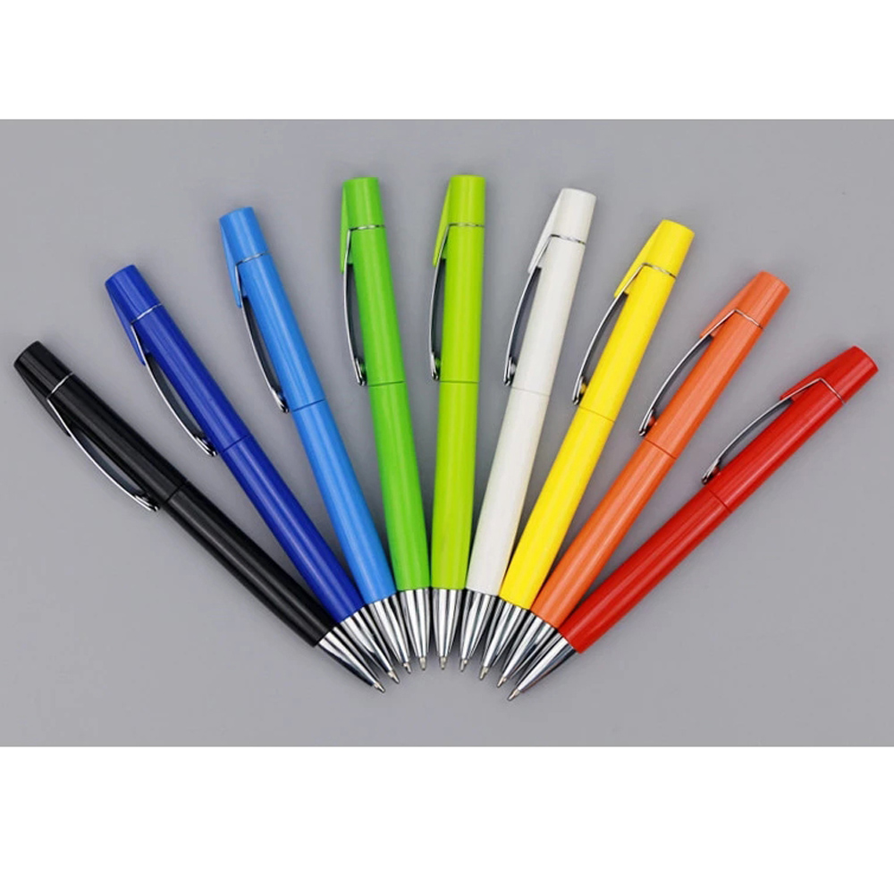 Metal Clip Plastic Pen 1