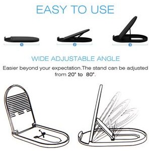 Adjustable Universal Multi-Angle Cradle For Desk Tablet 2