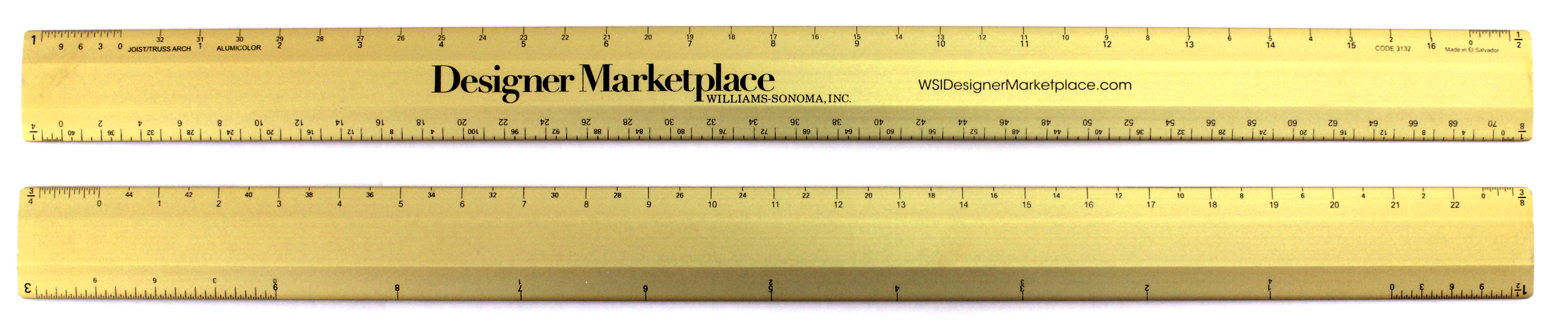 18" 4-Bevel Architect Scale 7