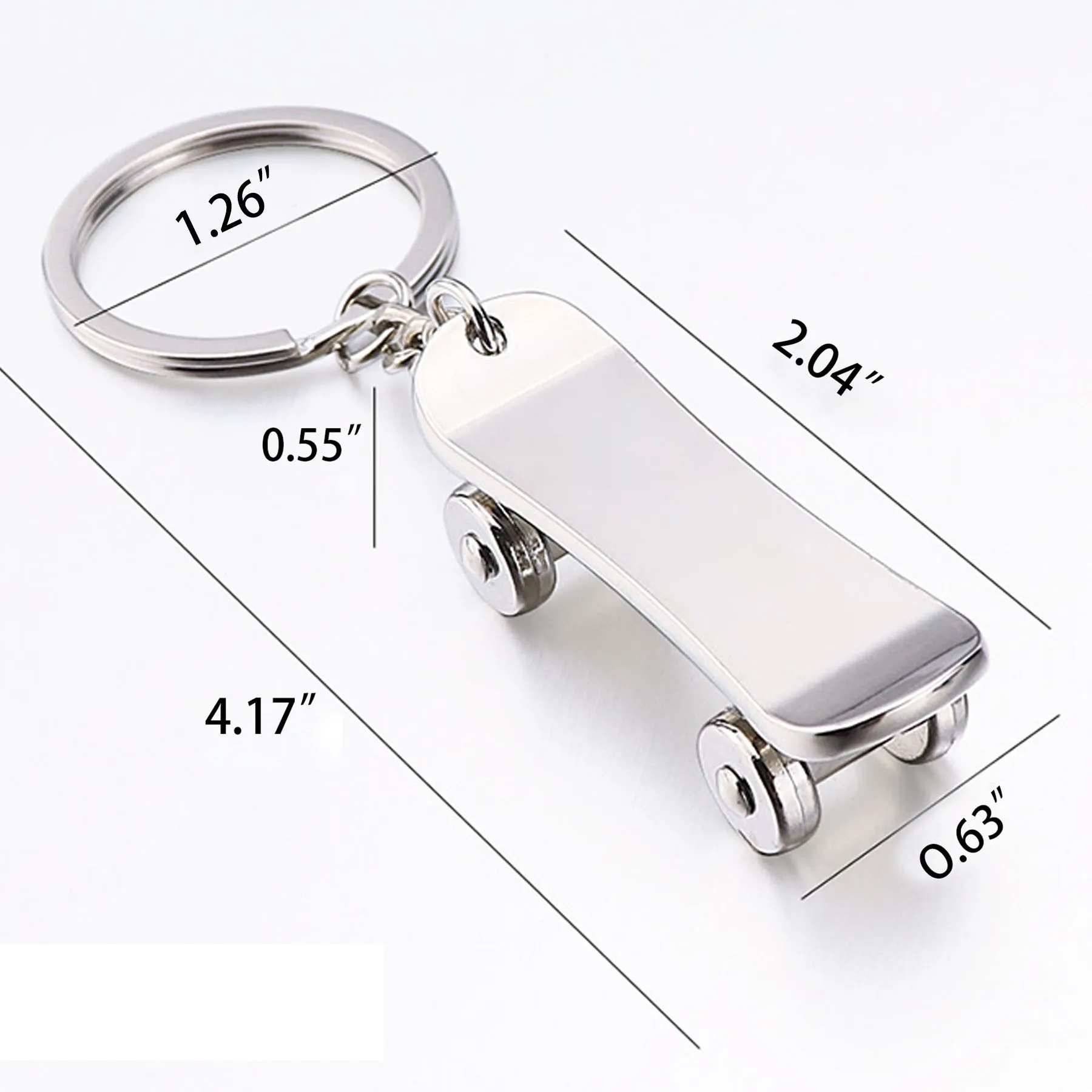 Mini Skateboard Keychain 5