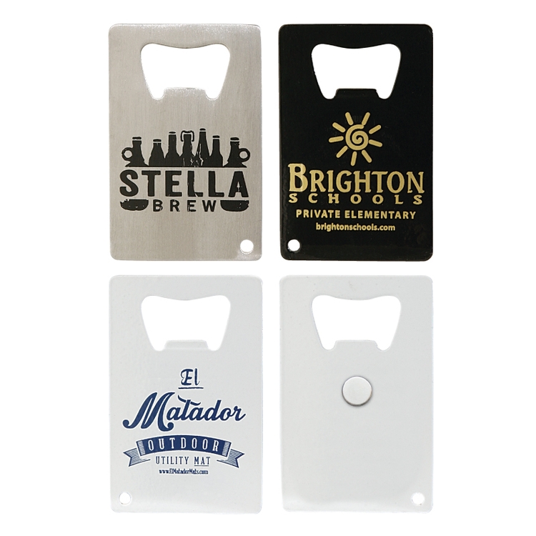 Credit Card Bottle Opener w/ Magnet 2