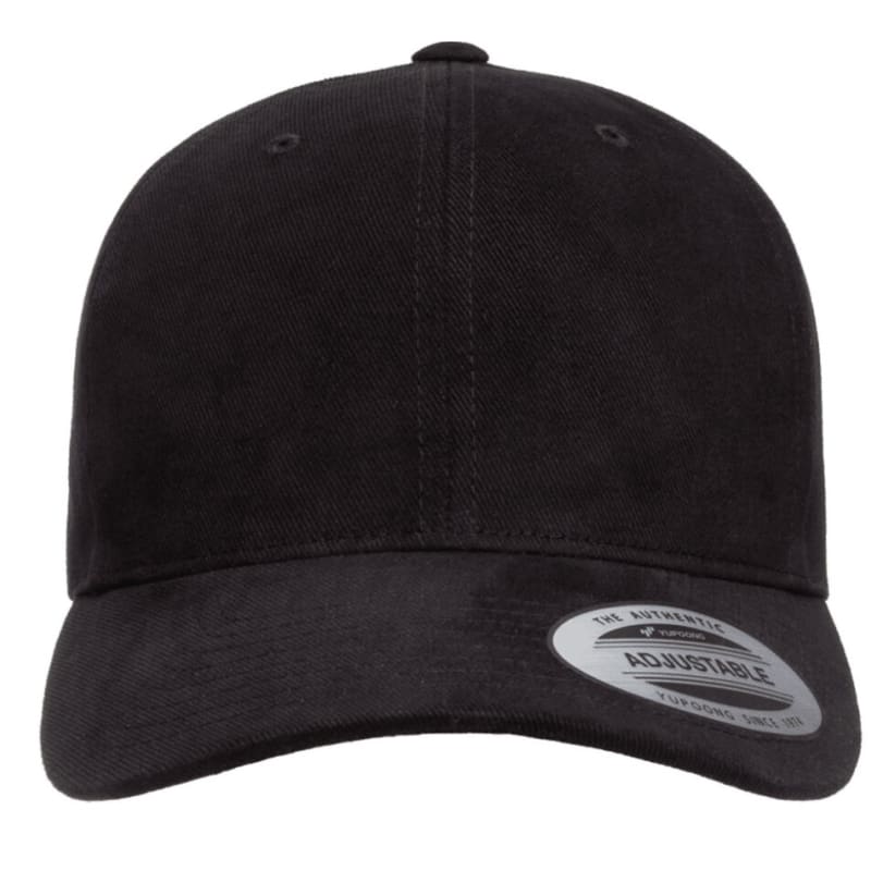 Yupoong Adult Brushed Cotton Twill Mid-Profile Cap 4