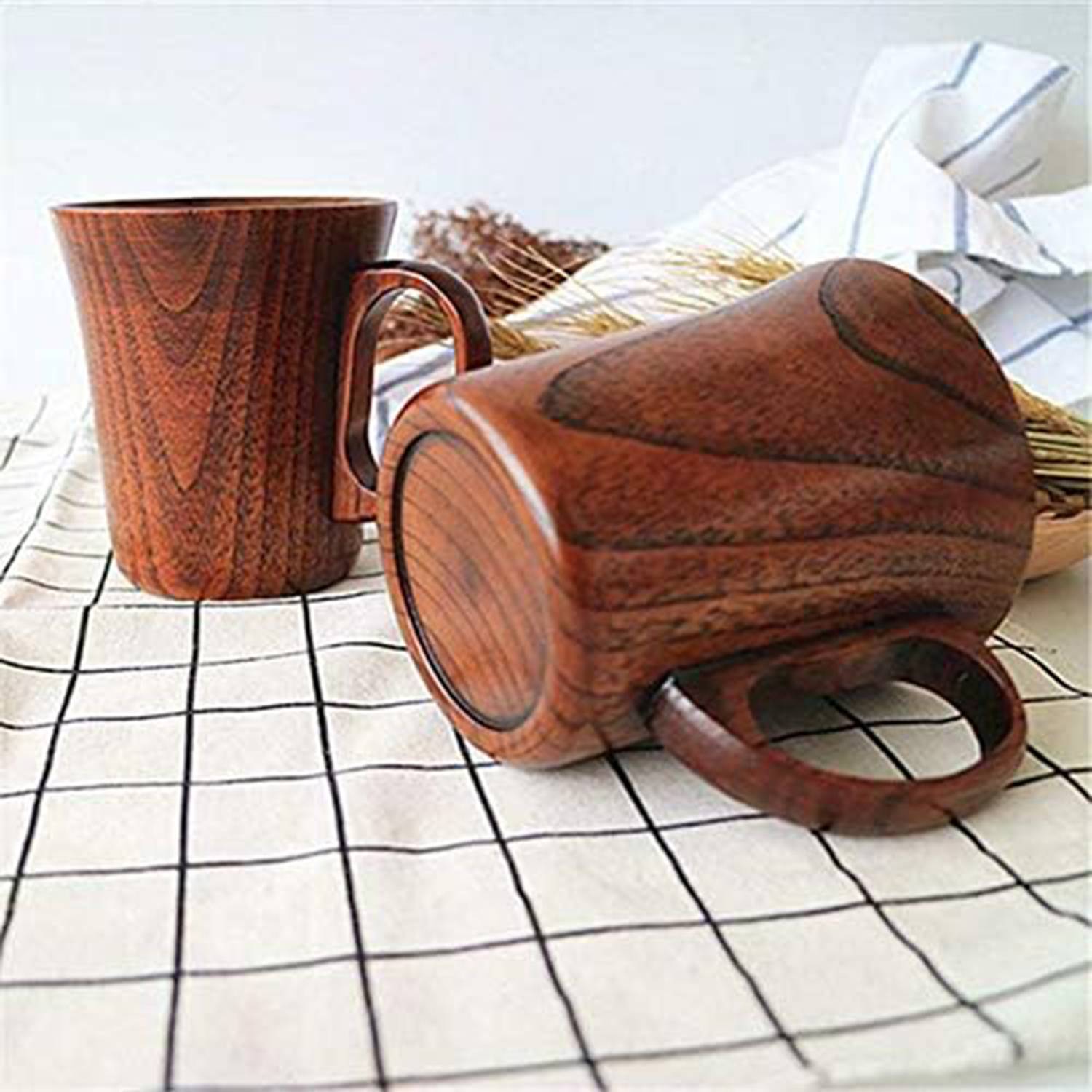 9oz Wooden Coffee Mug 6