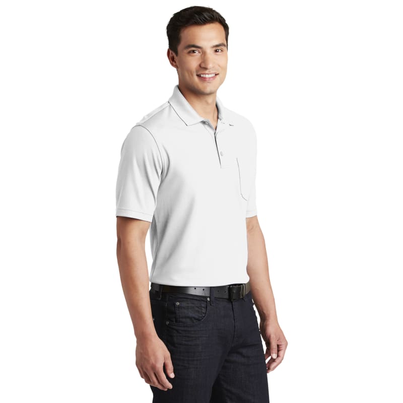 Port Authority Dry Zone UV Micro-Mesh Pocket Polo. 13