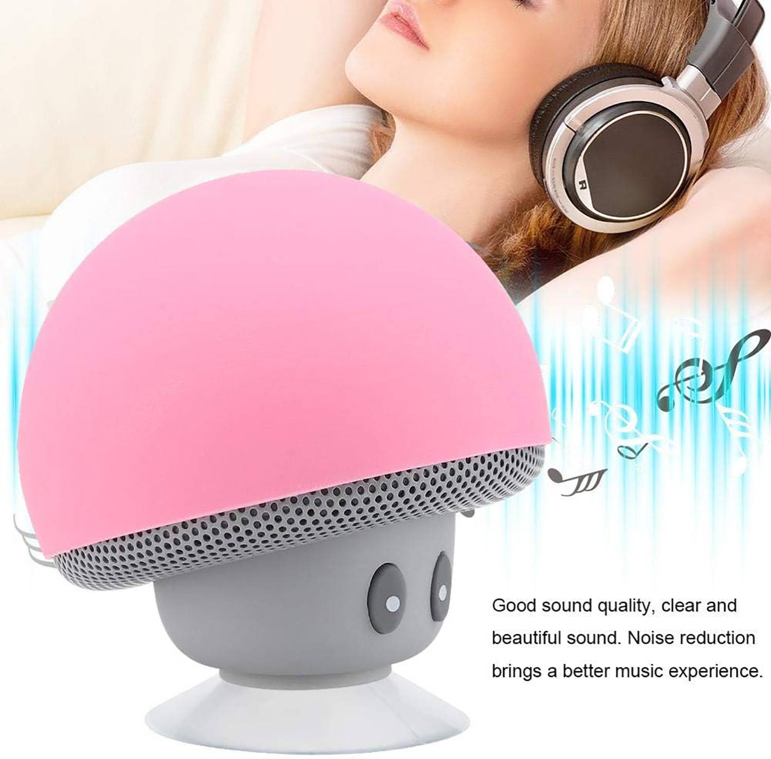Mini Wireless Bluetooth Mushroom Speaker 10