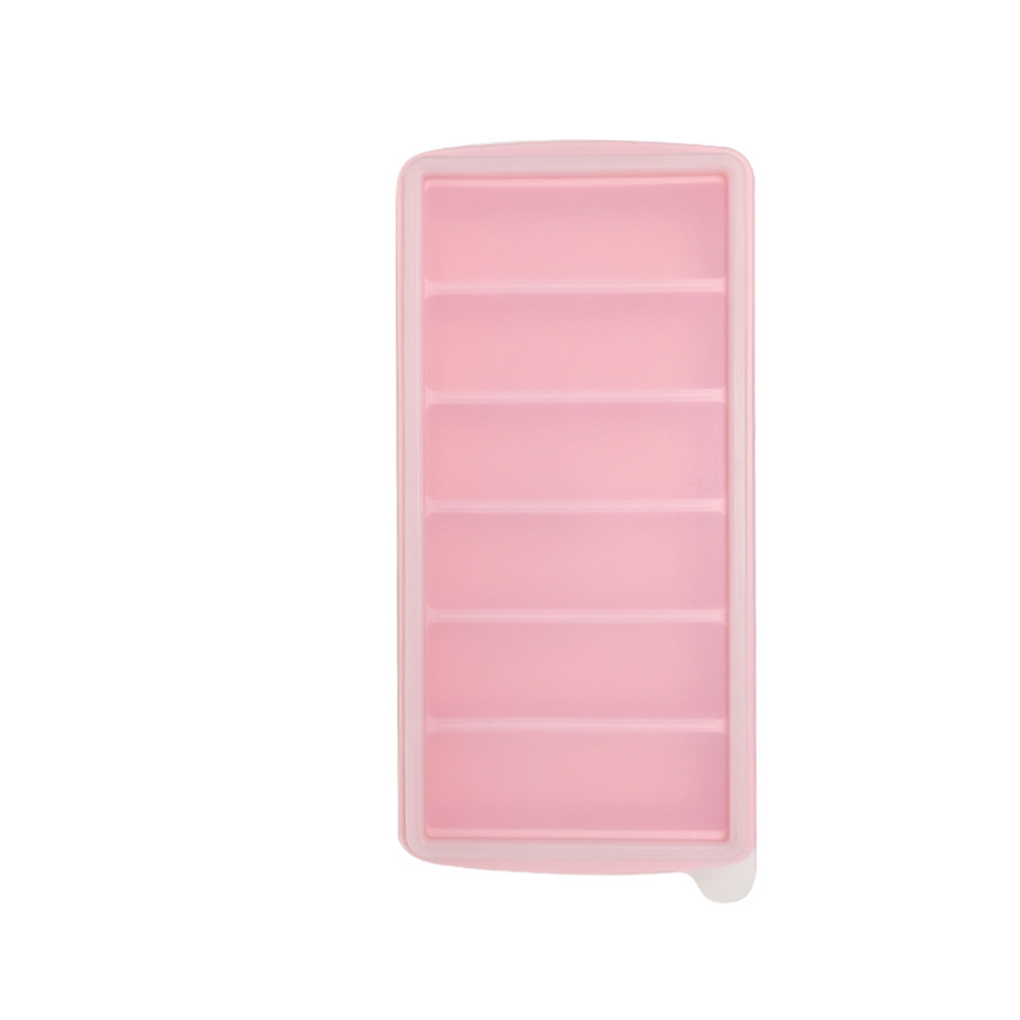Integrated Silicone Ice Tray One Piece Mold 9.7" X 4.6" X 1.6" 6