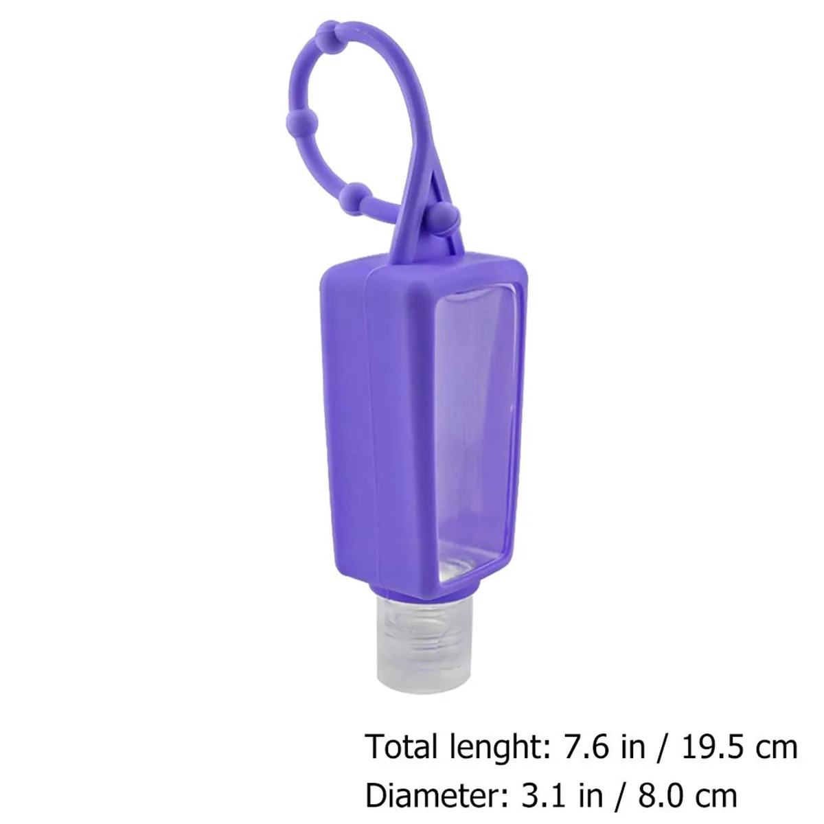 1 Oz Hand Sanitizer Gel With Adjustable Silicone Holder 4