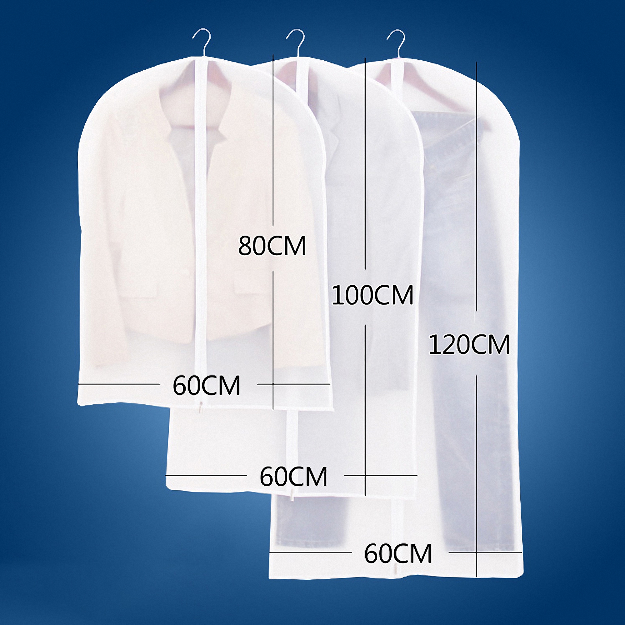 Clear Garment Dust Cover 2