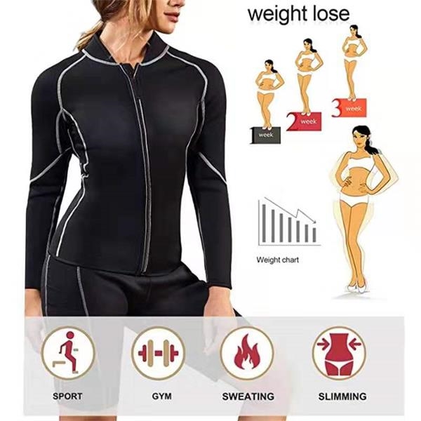 Women Sweat Neoprene Sauna Suit 3