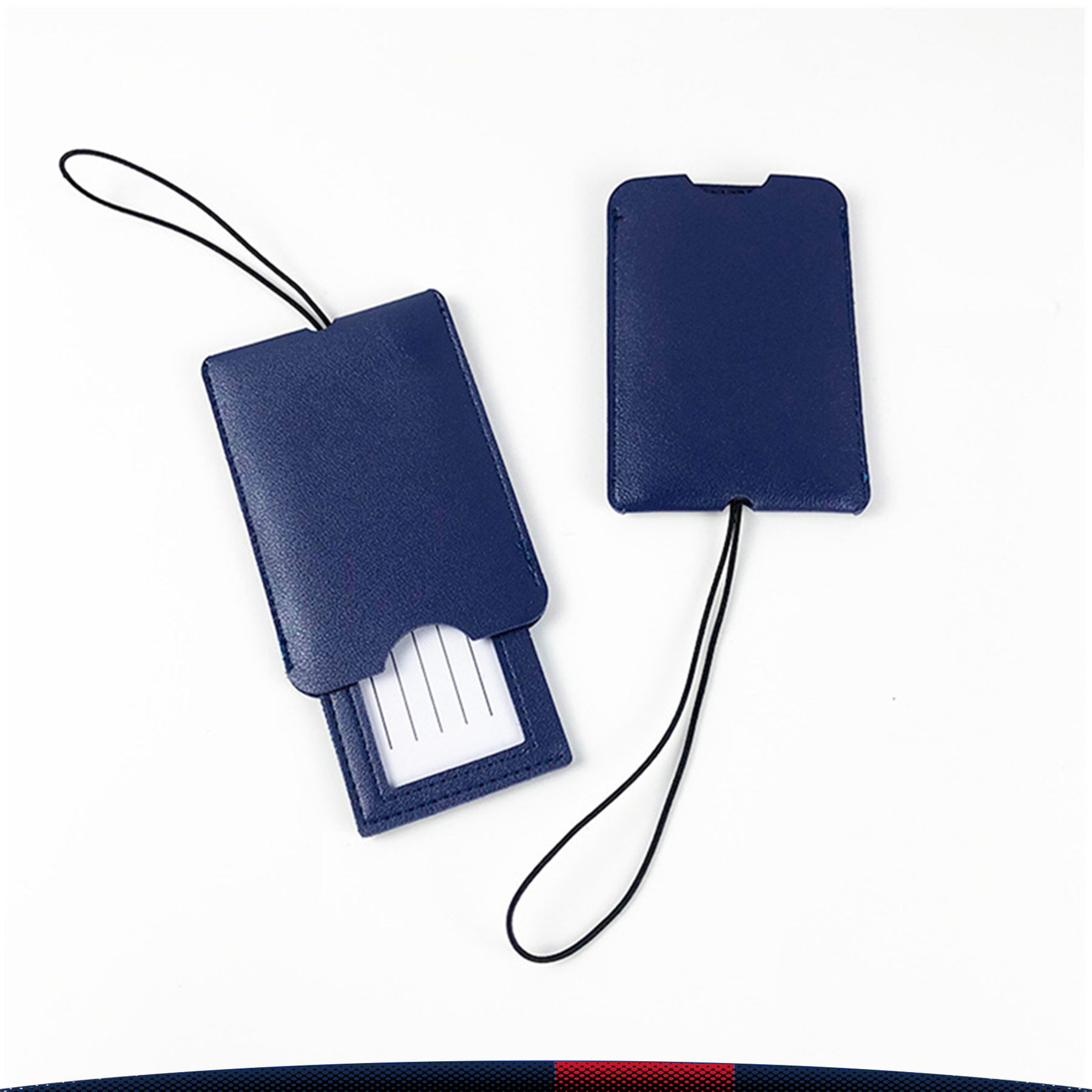 Double Layer PU Luggage Tag 8
