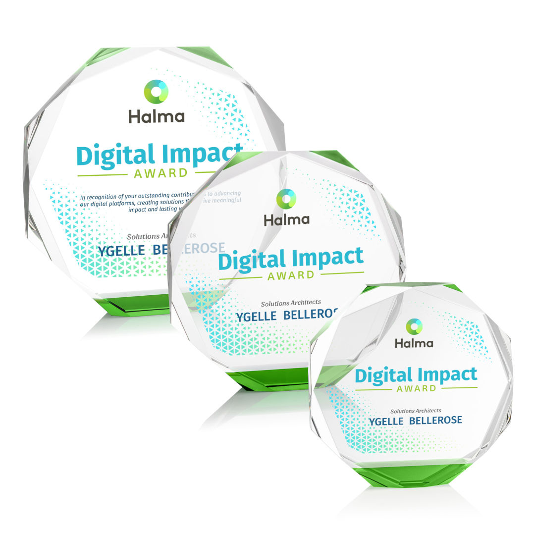 Acadian VividPrint™ Award - Green