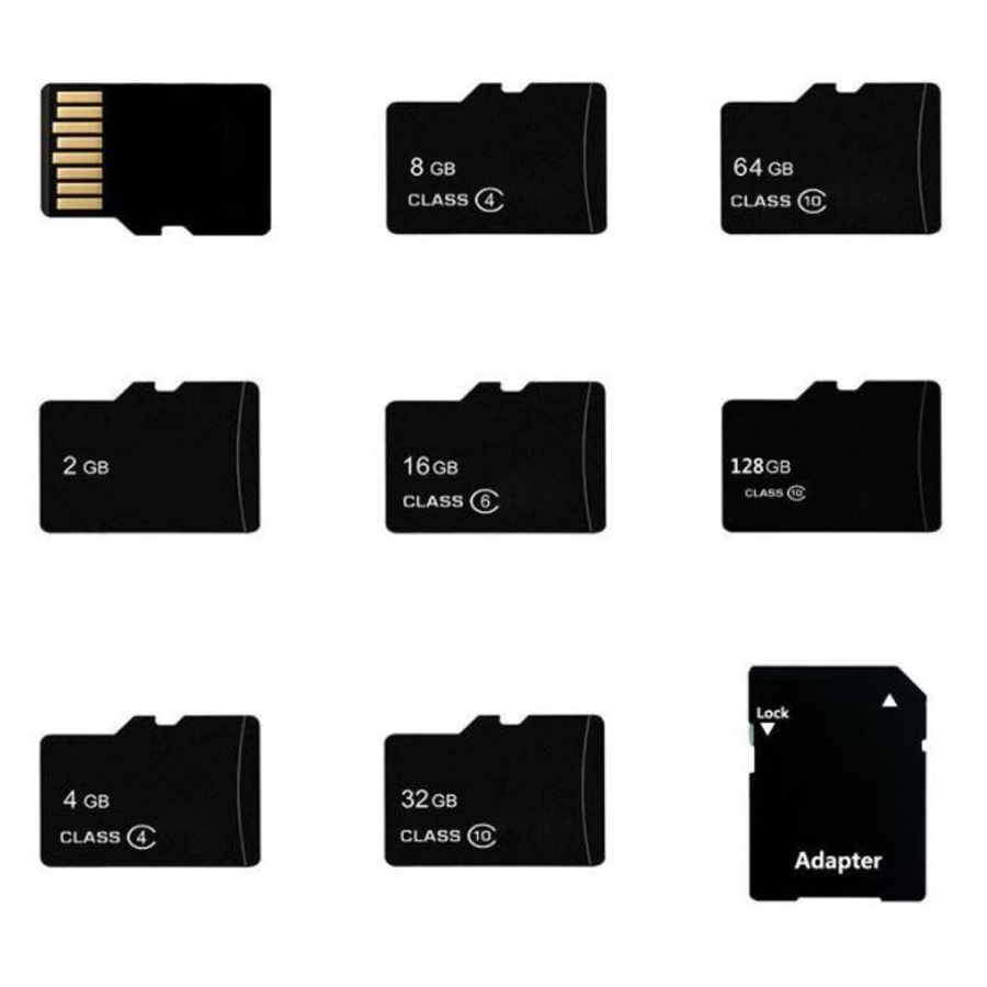 Micro SD card w/SD Card Adapter 5